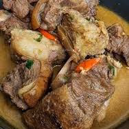 Goat Meat Pepper Soup or Peppered Goat Meat image
