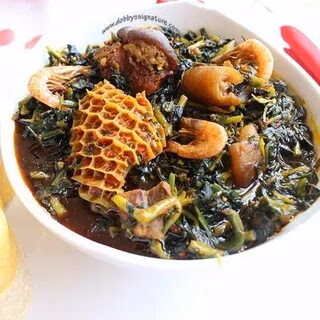 Vegetable Soup with Poundo image