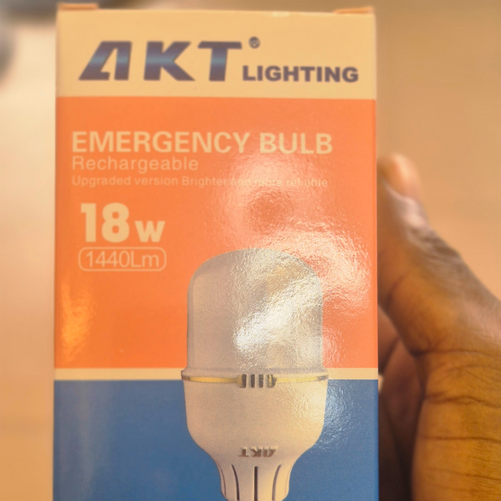 18w AKT rechargeable bulb 💡 image