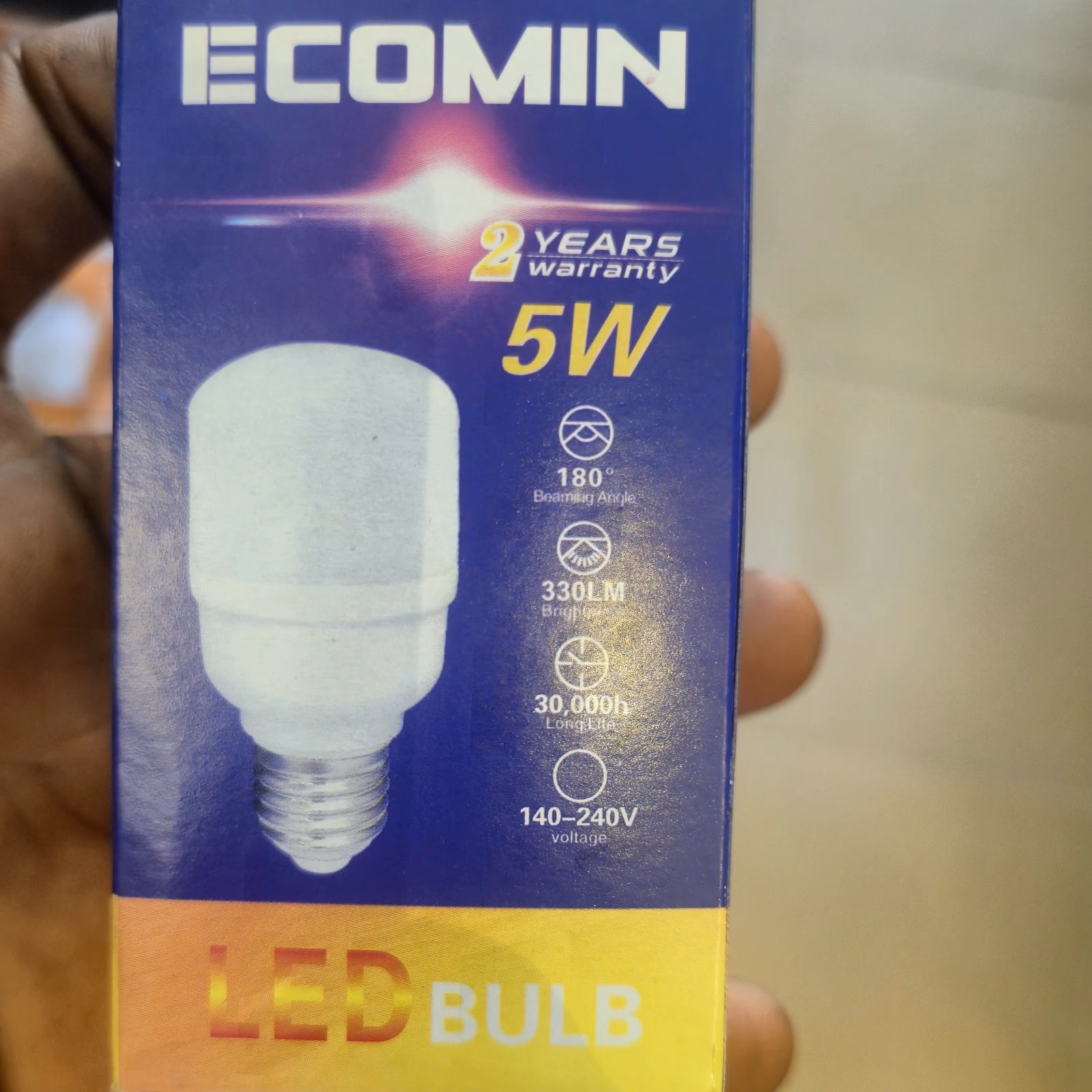 Ecomin 5w bulb image