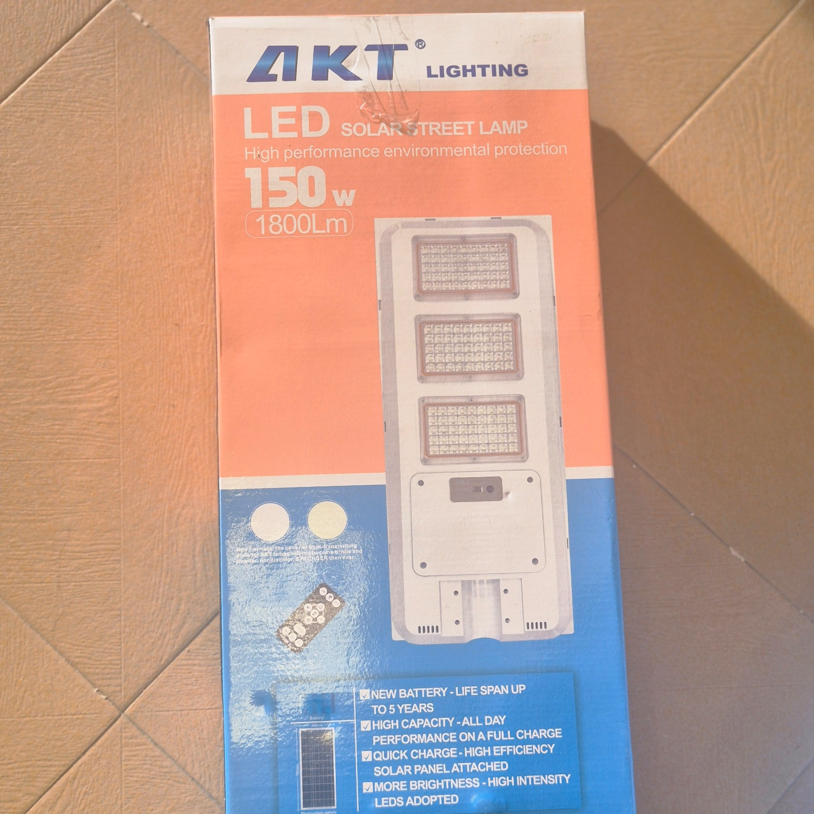 150w LED AKT solar street light image