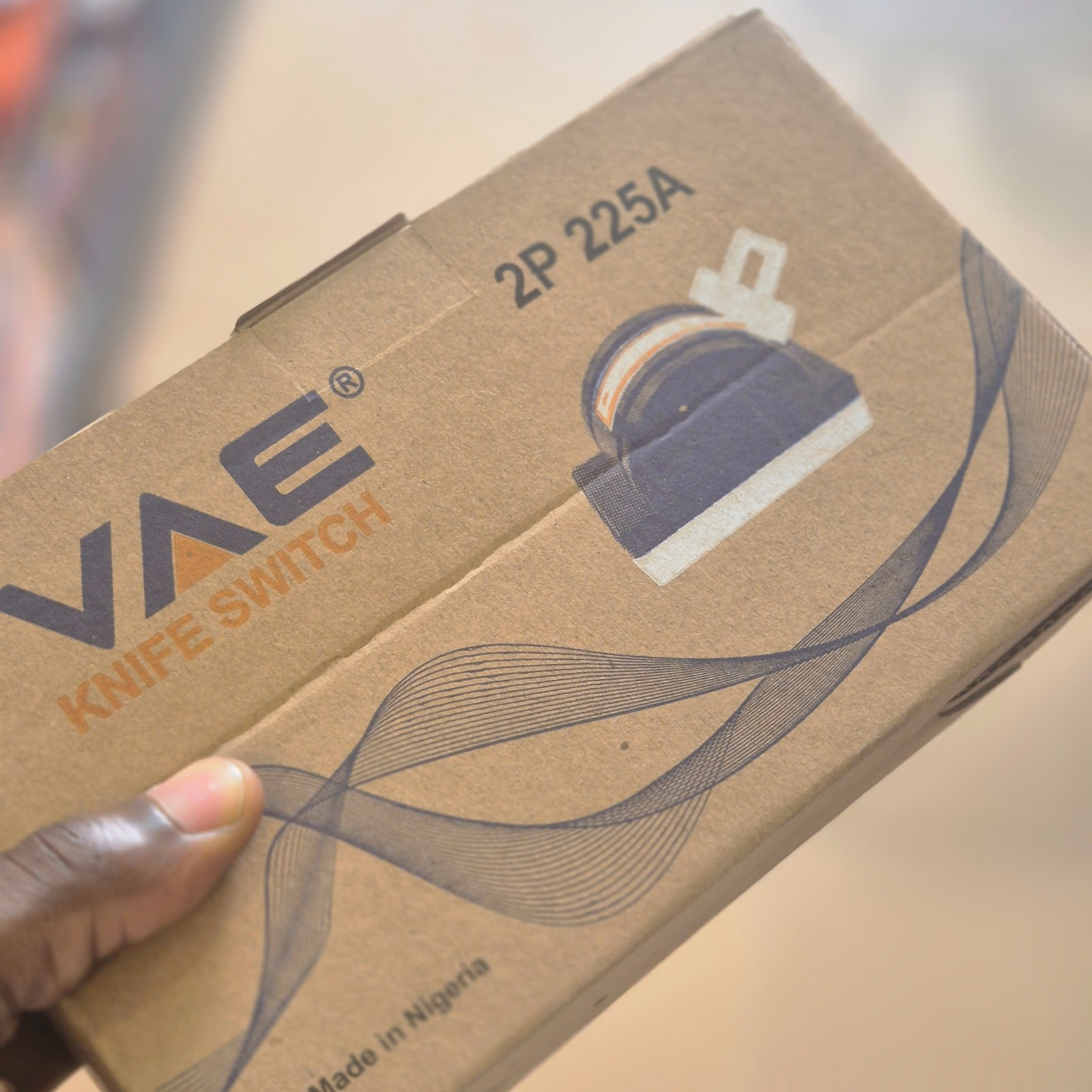 225amps VAE change-over knife switch image