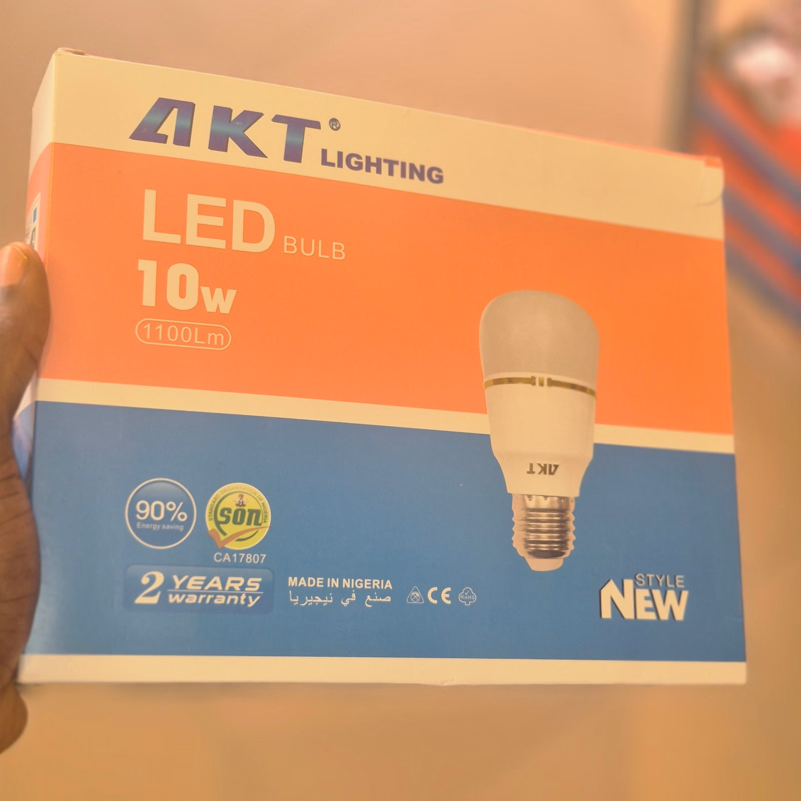 10w (800Lm) AKT  cup shape bulb image