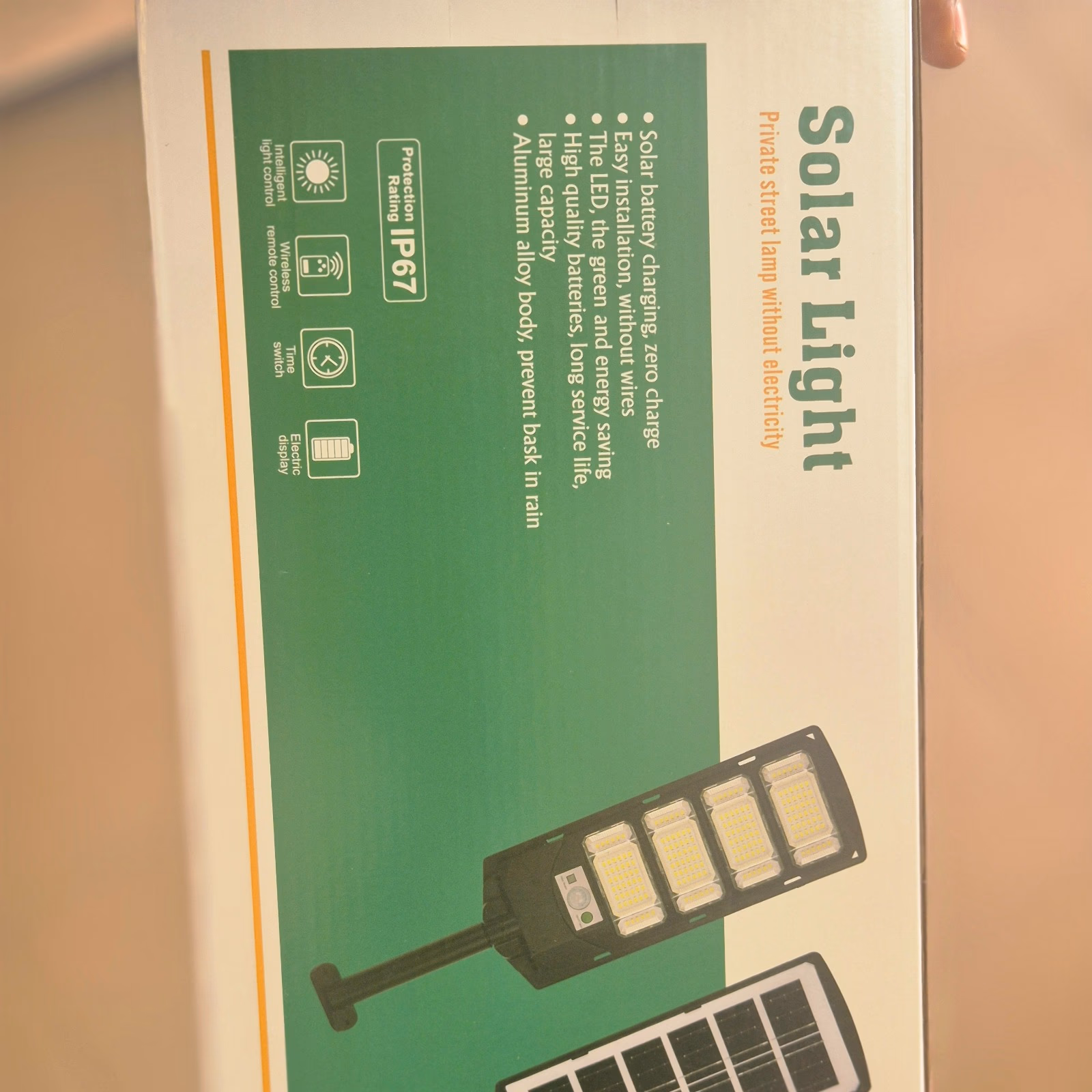 80w solar house security light image