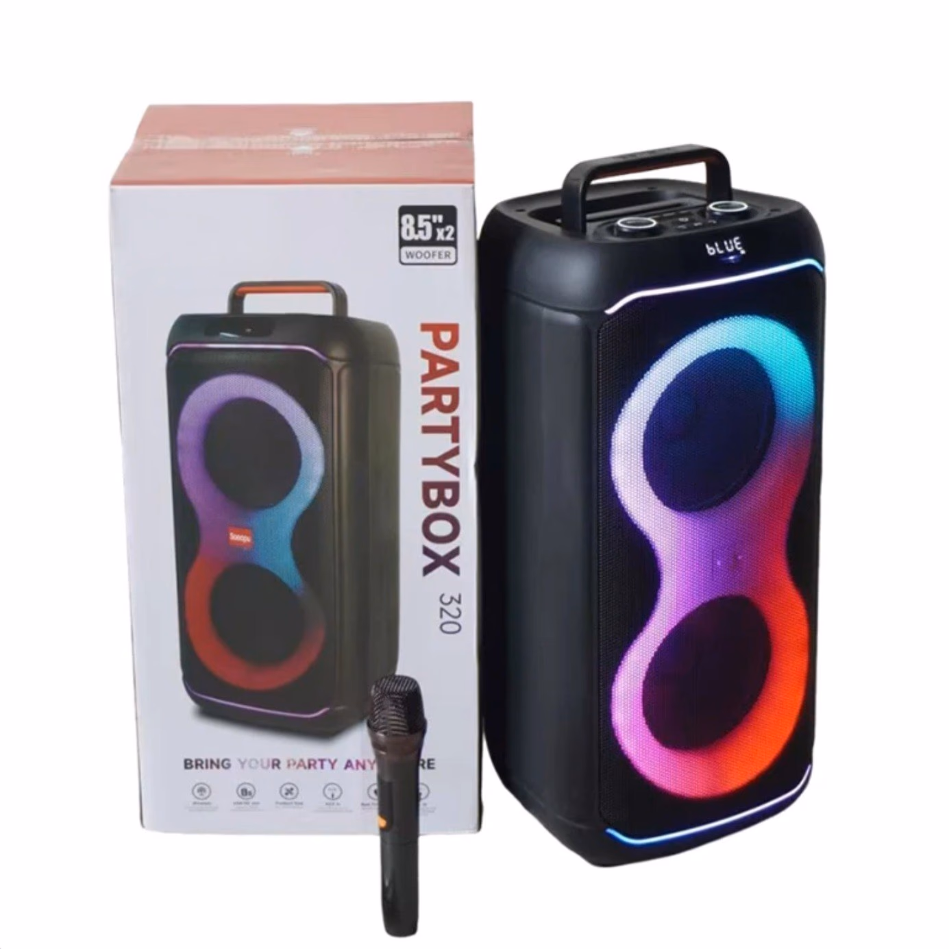 PARTYBOX 320 Party Speaker – Dual 8.5" Woofers image