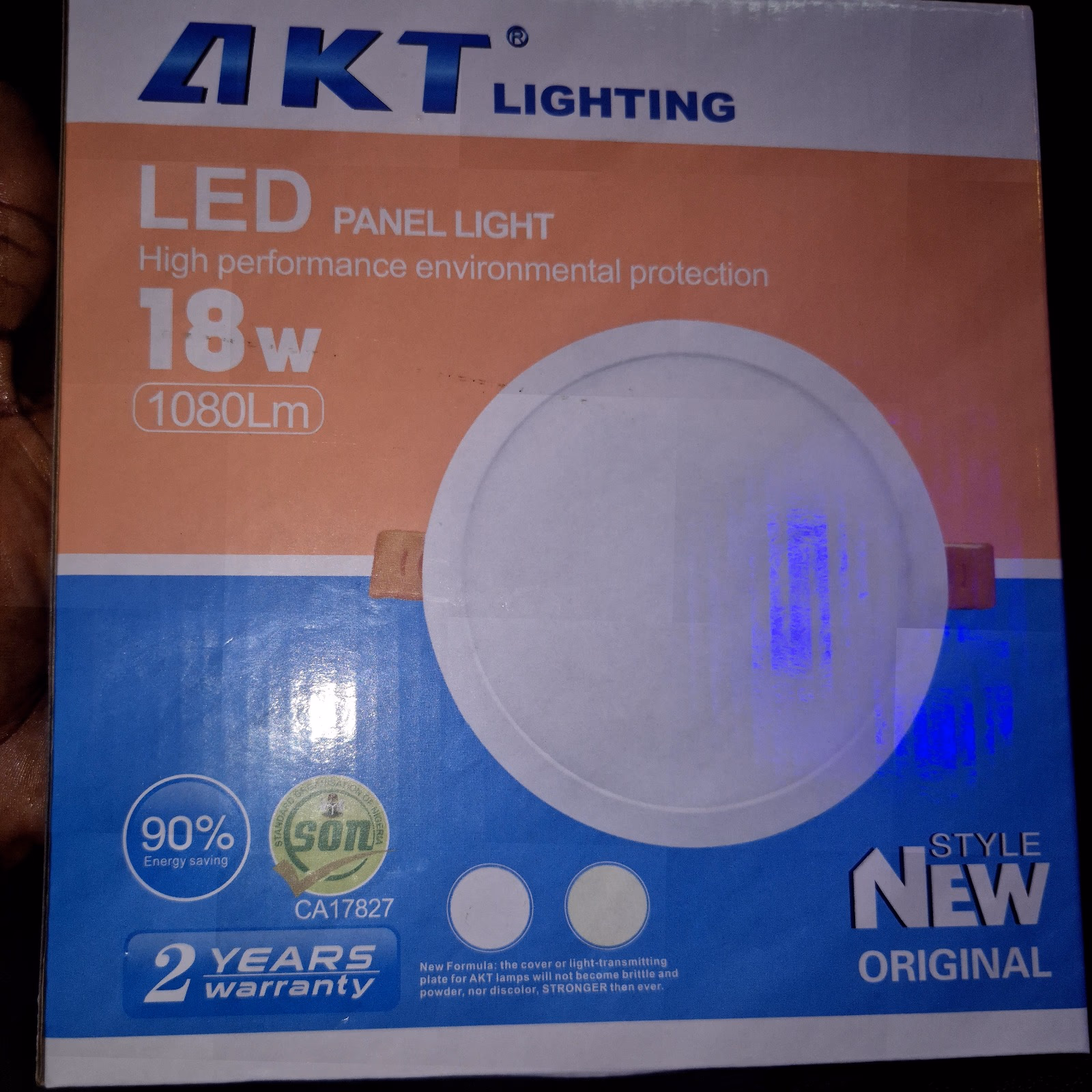 AKT 18w pop panel light image