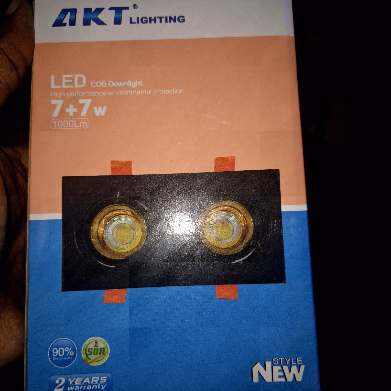 7+7w COB sport light image